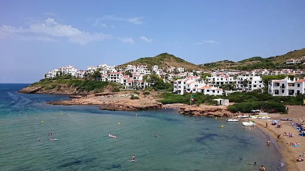 Villa avec vue sur la côte nord de Minorque